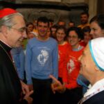Sister Elvira Petrozzi, the Italian foundress of the worldwide Cenacolo Community, gave her witness Friday morning of her work with desperate young people, who have turned to drug addiction, alcohol or substance abuse.