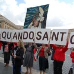 In St. Peter's Square, many believe it's only a matter of time before Pope John Paul II, the "Great Mercy Pope," is raised to the honors of the altar.