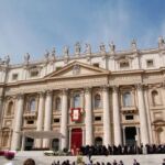 The Mass drew cardinals, bishops, priests and other religious from around the world.